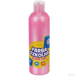 Farba szkolna Astra 250 ml - perłowa różowa, 301217038