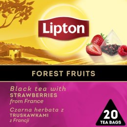 Herbata LIPTON PIRAMID FOREST FRUIT owoce leśne (20 saszetek)