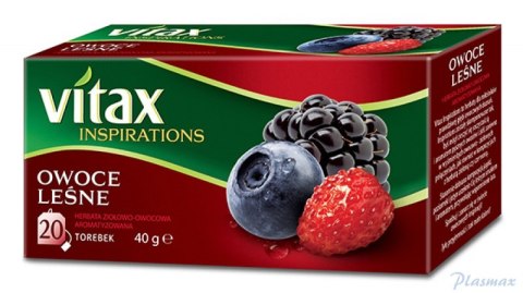 Herbata VITAX INSPIRATIONS OWOCE LEŚNE 20t*2g zawieszka