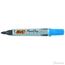 Marker permanentny BIC 2000 Ecolutions niebieski okrągła końcówka, 8209143