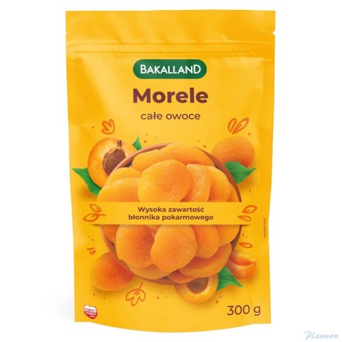 Morele suszone 300g BAKALLAND Morele suszone 300g BAKALLAND