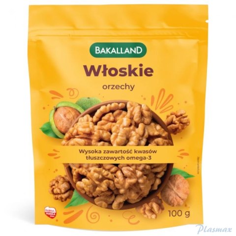 Orzechy włoskie 100g BAKALLAND