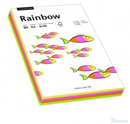 Papier xero kolorowy RAINBOW mix pastelowy 100ark 88043187