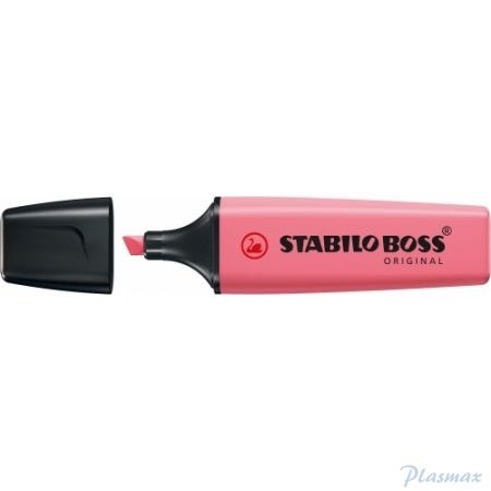 Zakreślacz STABILO BOSS pastel różowy ciemny 70/150