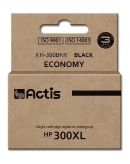 Actis KH-300BKR Tusz (zamiennik HP 300XL CC641EE; Standard; 15 ml; czarny)