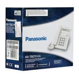 Telefon przewodowy Panasonic KX-TSC11PDW Biały