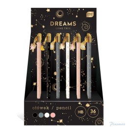 Ołówek z zawieszką HB pencil DREAMS INTERDRUK SALE mix kolorów