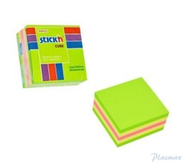 Bloczek STICKN 51x51mm zielony-mix neon i pastel 21534