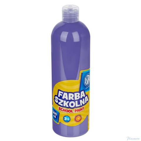 Farba szkolna Astra 500 ml - fioletowa, 301112005