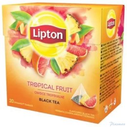 Herbata LIPTON PIRAMID TROPICAL FRUIT owoce tropikalne 20t