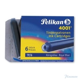 Naboje do piór, krótkie niebieskie 301176 Pelikan