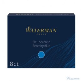 Naboje standard WATERMAN (8szt.) niebieski floryda, S0110860