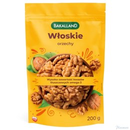 Orzechy włoskie 200g BAKALLAND