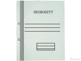 Skoroszyt oczkowy biały A4 pełny 300g KIEL-TECH jednostronnie bielony