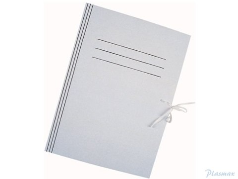 Teczka wiązana biała 300g (50) 320x230x35 KIEL-TECH 4-30409