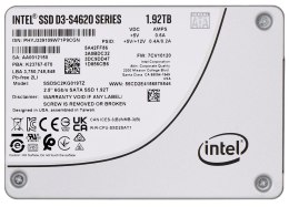 Dysk SSD Solidigm (Intel) S4620 1.92TB SATA 2.5