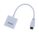 Adapter SAVIO cl-27 (HDMI M - D-Sub (VGA) F; 0,10m; kolor biały)