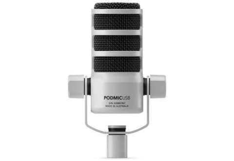 RODE PodMic USB White - Mikrofon Dynamiczny Podcast