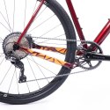 Rower gravel VAAST 700C APEX GRX 52cm S Gloss Berry Red