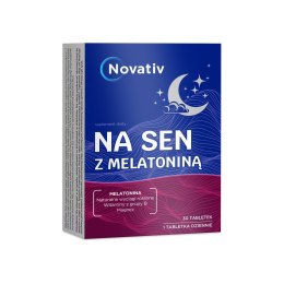 Novativ Na sen z melatoniną 30 tabletek