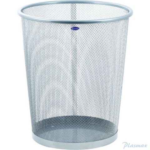 Kosz na papier siatka 12l srebrny GR-020 GRAND 120-1128