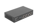 LANBERG SWITCH POE+ RACK 10"/19" (4X 100MB/S POE+, 2X 100MB/S) RSFE-4P-2FE-60