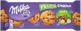 Ciastka MILKA Pieguski 135g Czekolada i orzechy CHOCO COOKIE NUT