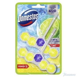 DOMESTOS Zawieszka do toalety POWER5 DUO LIME 5x2x55g 03204