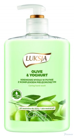 LUKSJA Mydło w płynie z dozownikiem 500 ml OLIVE&YOGHURT 8902