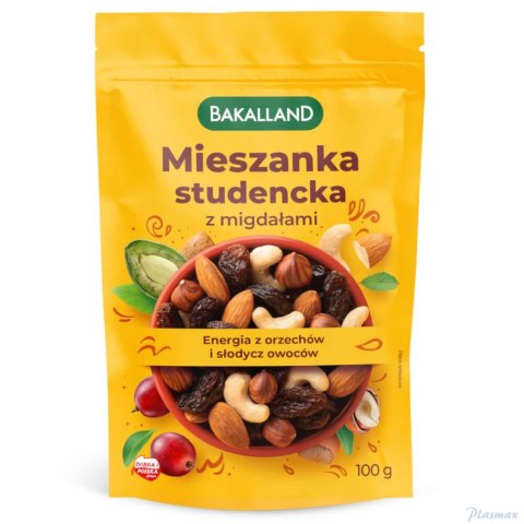 Mieszanka Studencka z migdałami 100g BAKALLAND