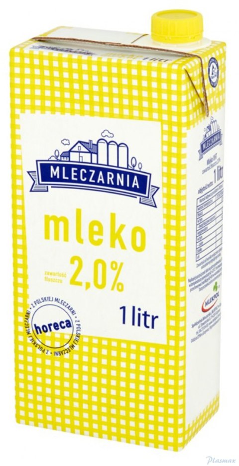 Mleko MLECZARNIA UHT 2% 1l Mleko MLECZARNIA UHT 2% 1l