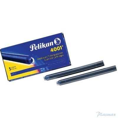 Naboje do piór, długie czarne 310615 Pelikan