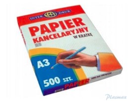 Papier kancelaryjny A3 kratka(500) INTERDRUK