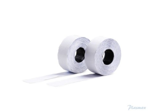 Taśma do metkownicy 1rzędowa 26x12mm fala biała