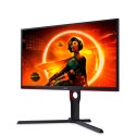 AOC G3 25G3ZM/BK monitor komputerowy 62,2 cm (24.5") 1920 x 1080 px Full HD Czarny, Czerwony