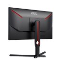 AOC G3 25G3ZM/BK monitor komputerowy 62,2 cm (24.5") 1920 x 1080 px Full HD Czarny, Czerwony