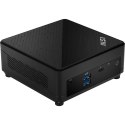 MSI Cubi 5 12M-004EU Intel® Core™ i3 i3-1215U 8 GB DDR4-SDRAM 256 GB SSD Windows 11 Pro Mini PC Czarny