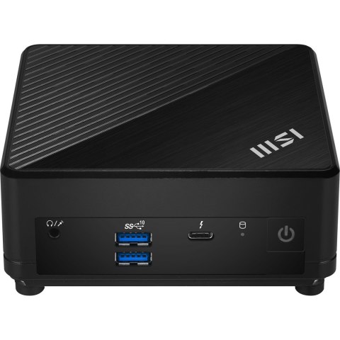 MSI Cubi 5 12M-004EU Intel® Core™ i3 i3-1215U 8 GB DDR4-SDRAM 256 GB SSD Windows 11 Pro Mini PC Czarny
