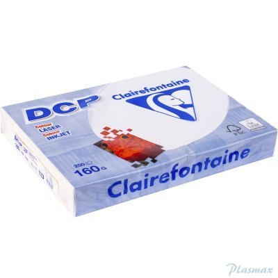 Papier xero satynowy A4/160g DCP biały 1842 250a Clairefontaine