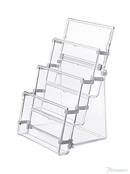 Stojak na ulotki DL trzy kieszenie 0403-0048-00 PANTA PLAST