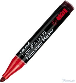 Marker permanentny SigmaFlo B 120 czerwony