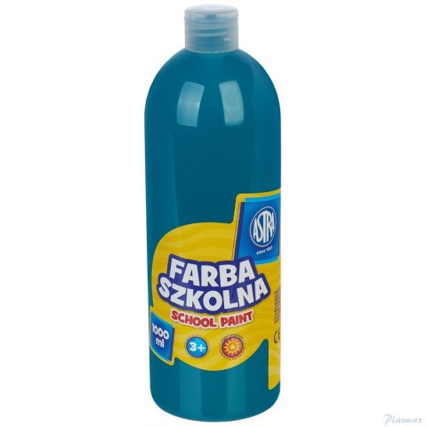 Farba szkolna Astra 1000 ml - turkusowa, 301217064