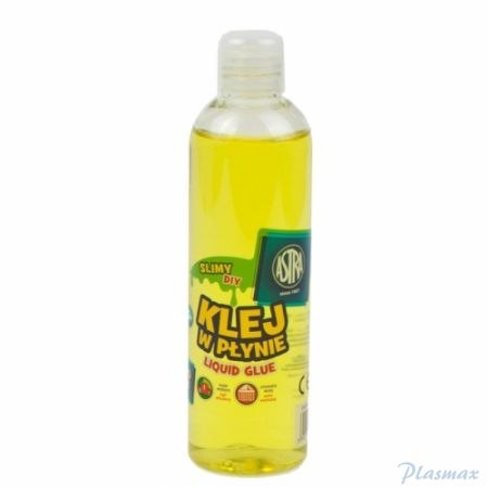 Klej w płynie transparentny żółty 250 ml ASTRA, 401119007