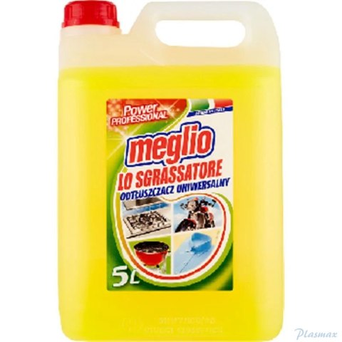 Odtłuszczacz MEGLIO Lemon, spray, uniwersalny, 5L kanister