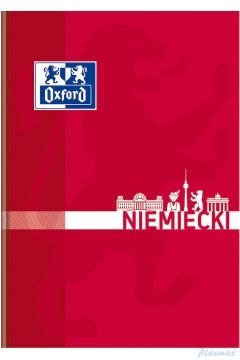 Brulion niemiecki A5 80k 90g kratka z marginesem 400150855 OXFORD