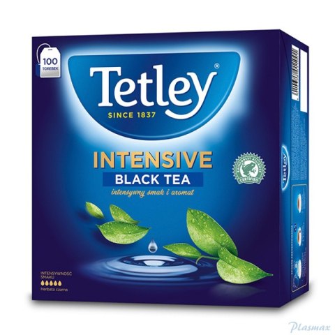 Herbata TETLEY INTENSIVE czarna 100 saszetek z zawieszką