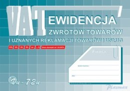 Vu72-u Ewid.VAT zwrot tow.i uznan.reklamacji A4 Michalczyk i Prokop