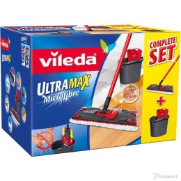 Zestaw w kartonie VILEDA ULTRAMAX mop płaski + wiadro + kij 11508