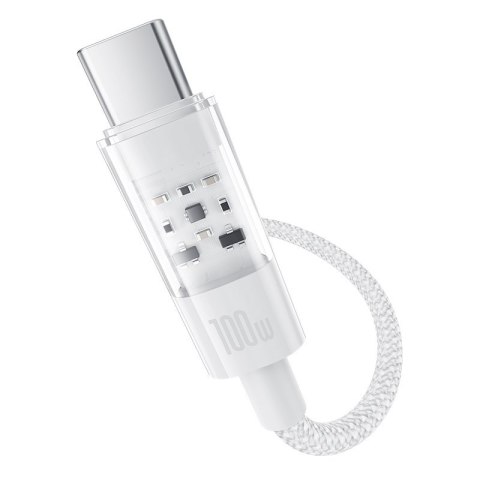 Kabel Baseus Gem Typ C-Typ C 100W 1m (biały)