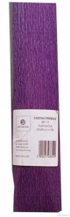 Krepina PREMIUM 113 purpura 200x50cm 8559 INTERDRUK